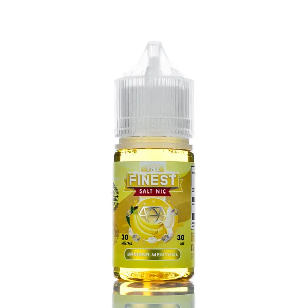The Finest E-Liquid - Salt Nic Series - Banana Menthol - 30ml - Black Coral